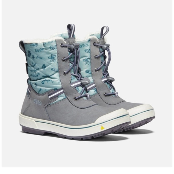 Keen Kelsa Little Kids Waterproof Boots size 9 GUC Magnet/Chinois Green - Picture 2 of 8